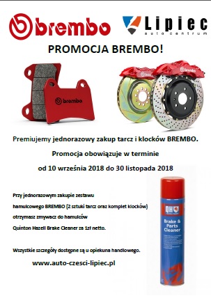 Promocja Brembo